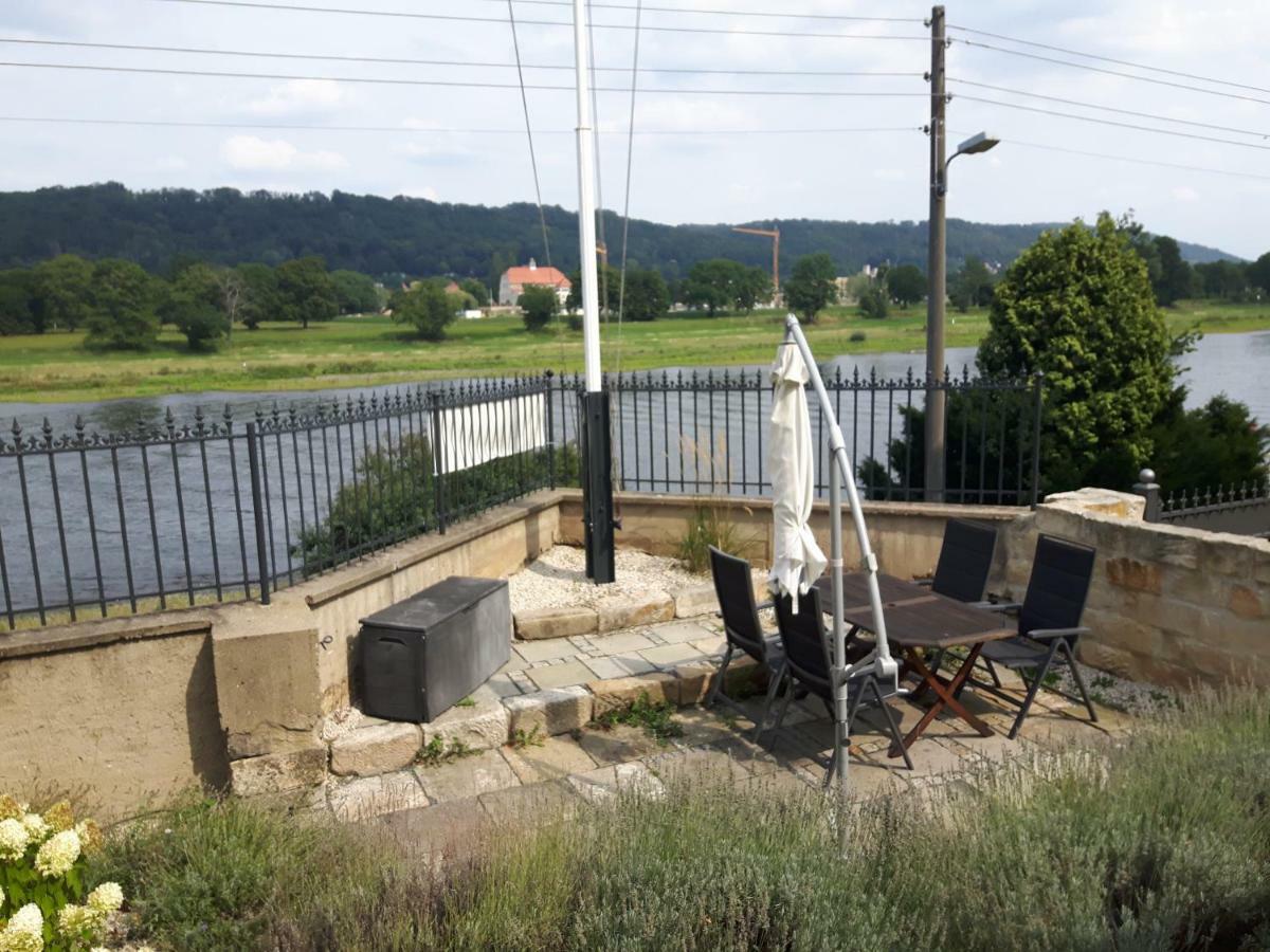 Ferienwohnung An Der Elbe Dresden Exterior foto